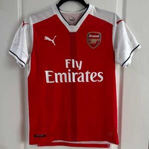 Puma Arsenal Red White Football Jersey, Boys, Size XL